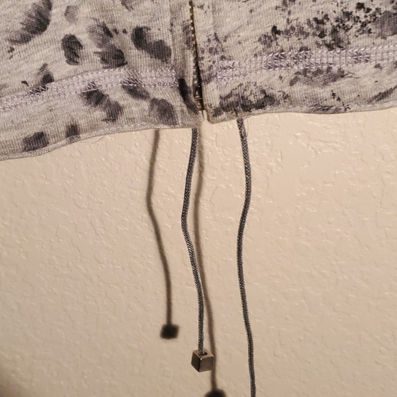 🐆DANA BUCHMAN REVERSIBLE ANIMAL PRINT HOODIE PARKA - SIZE L🐆 - Picture 3 of 7